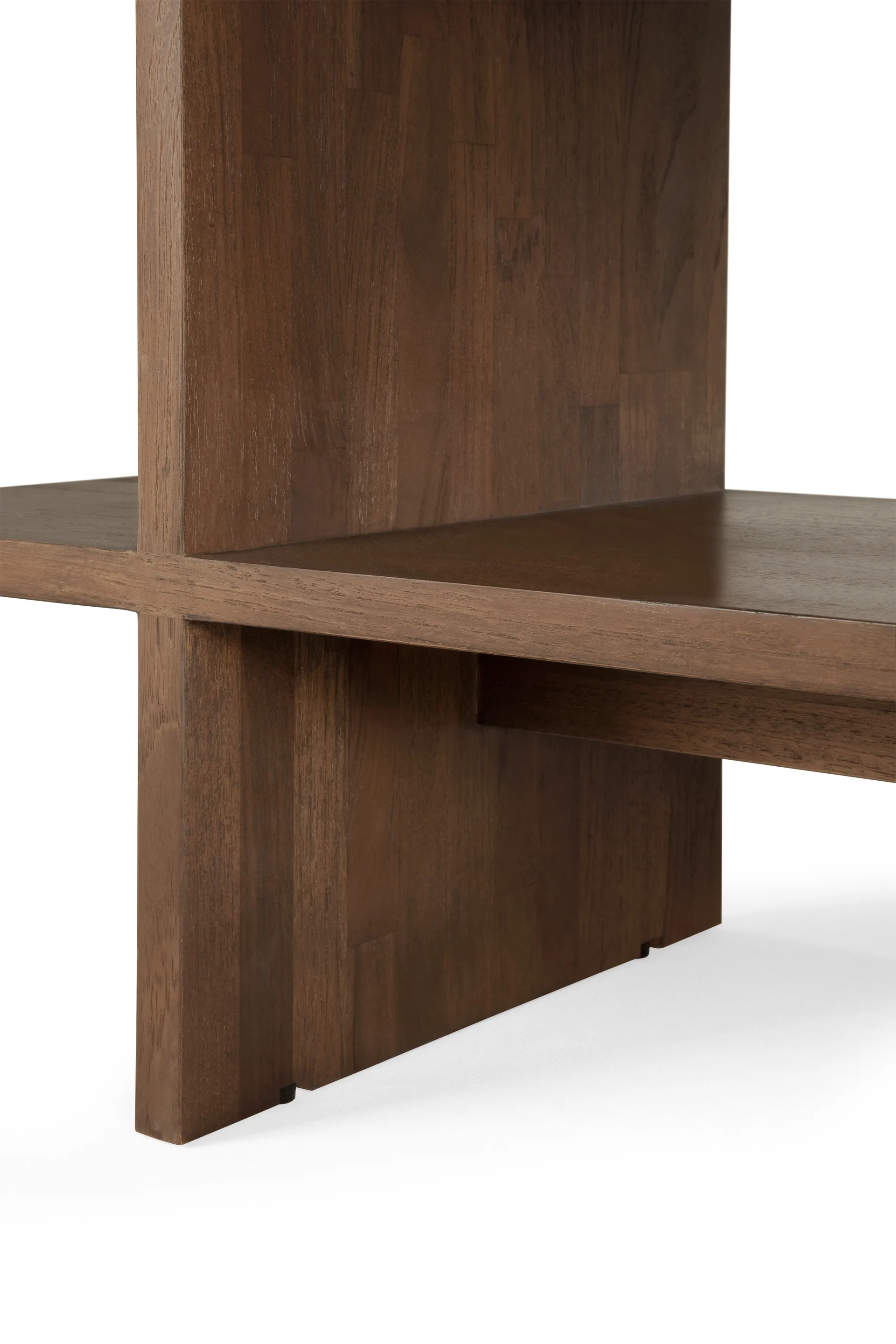 Kabuki sidobord, Teak brown Ethnicraft