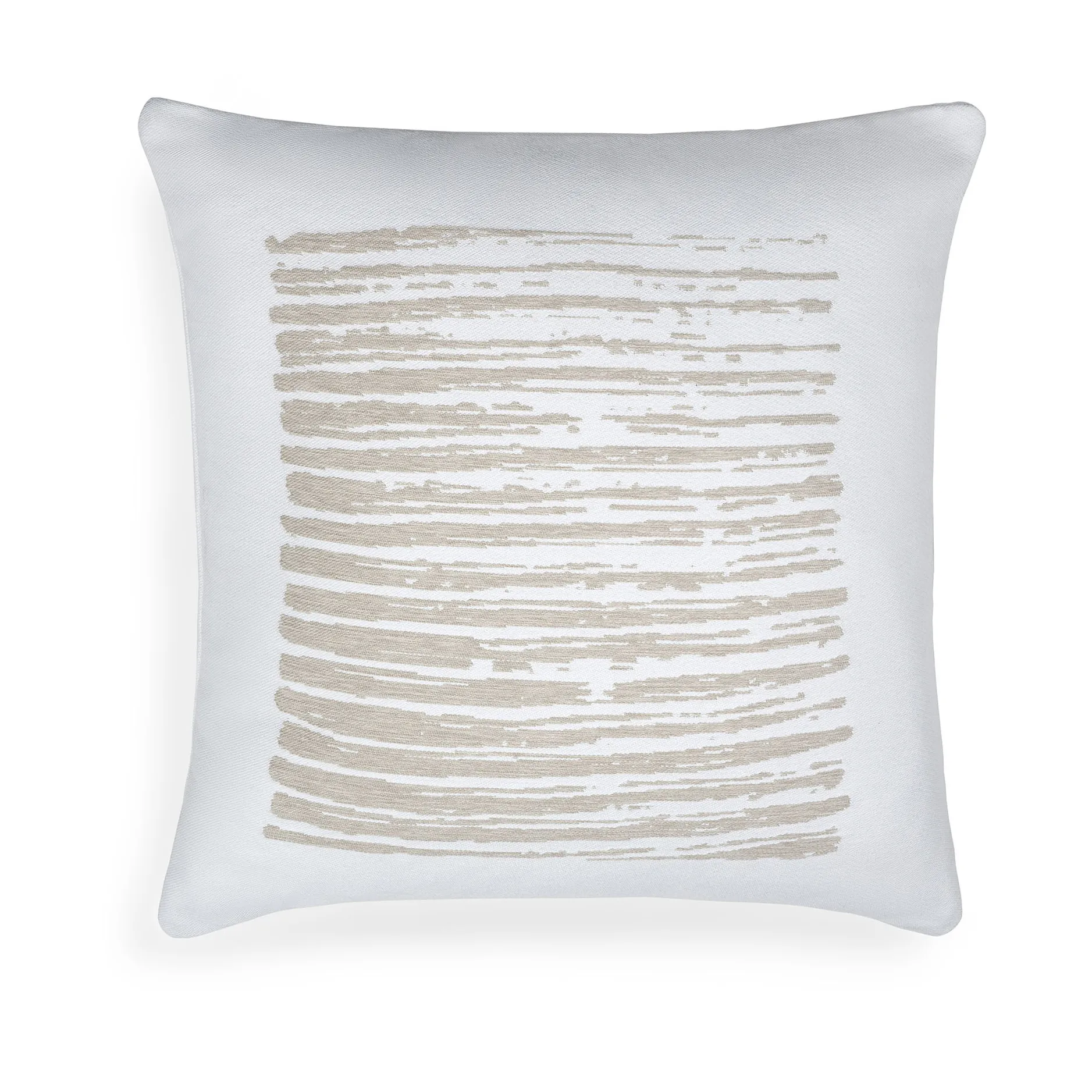 Linear square kudde 50x50 cm, Vit Ethnicraft
