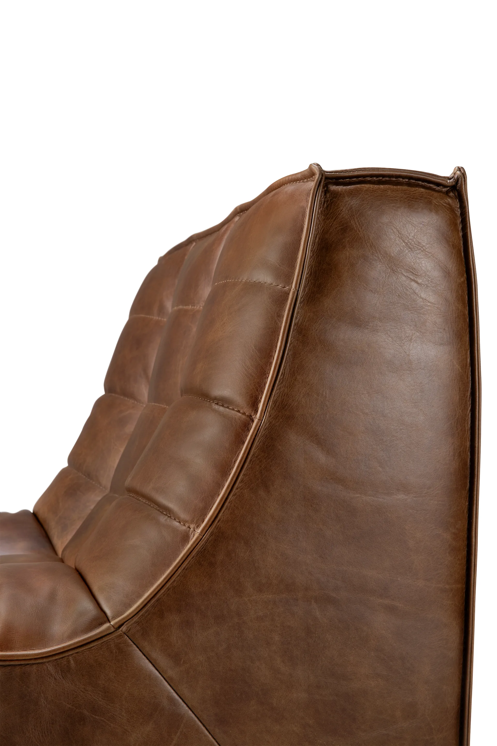 N701 fåtölj, Läder Chestnut Ethnicraft