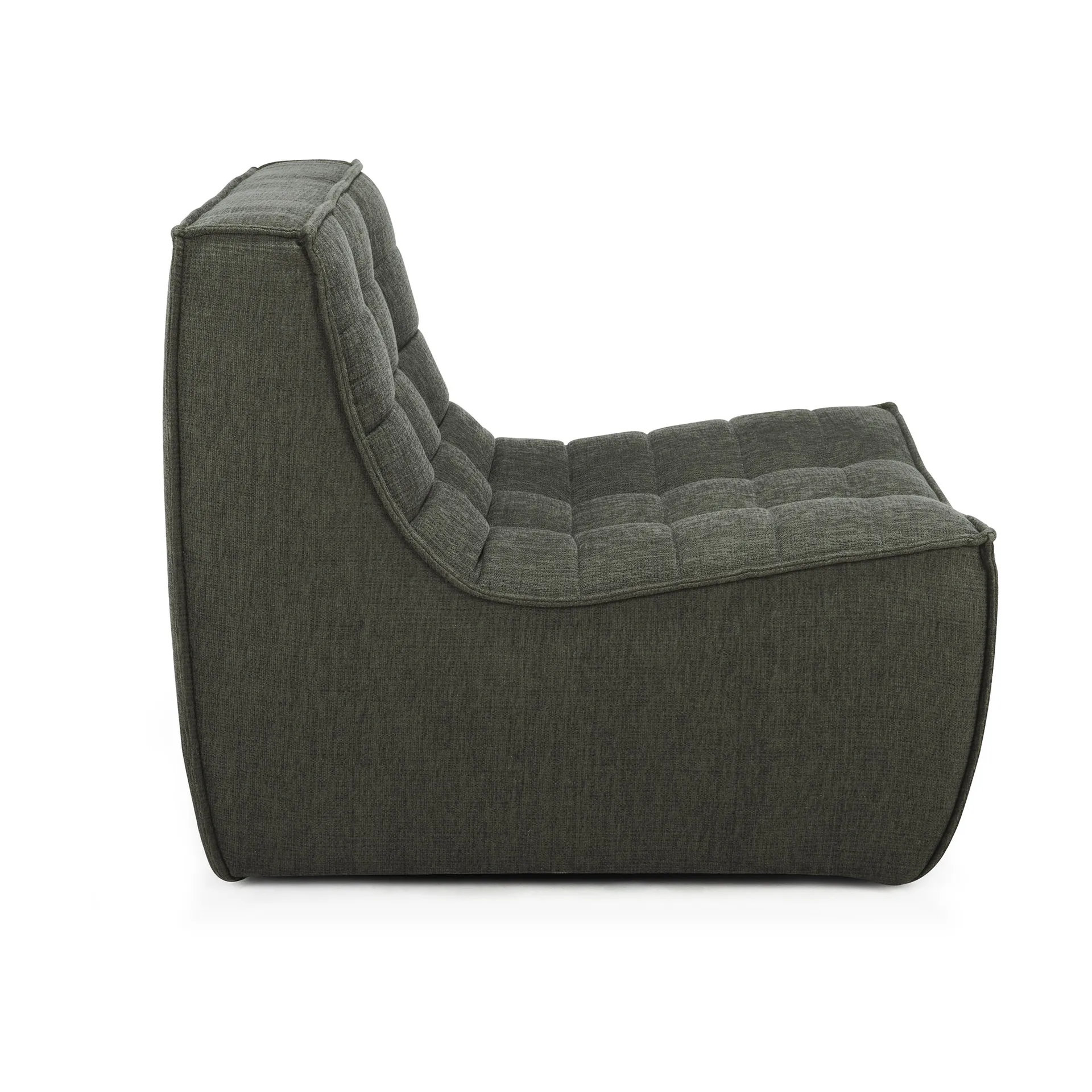N701 fåtölj, Moss Eco fabric Ethnicraft