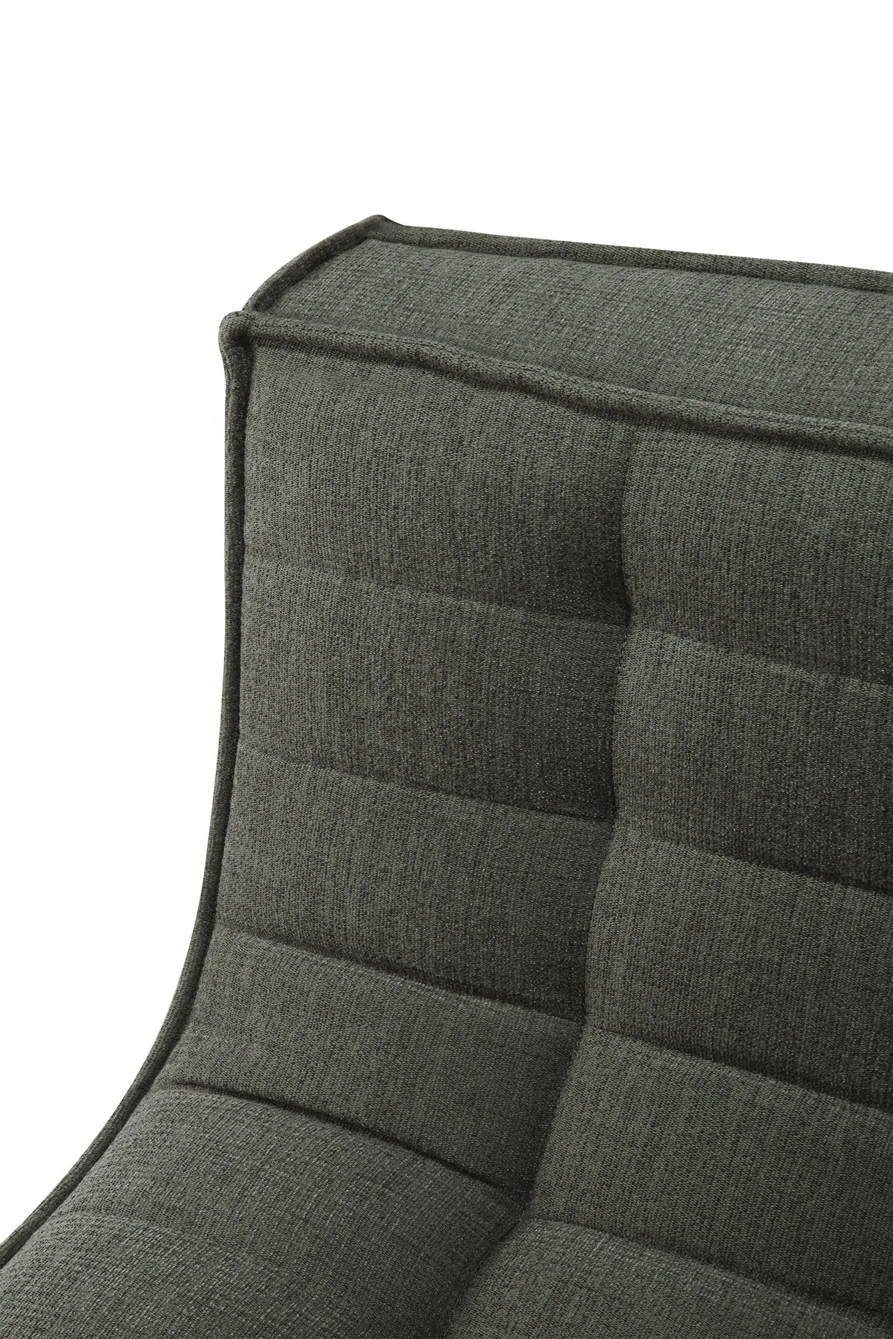 N701 fåtölj, Moss Eco fabric Ethnicraft