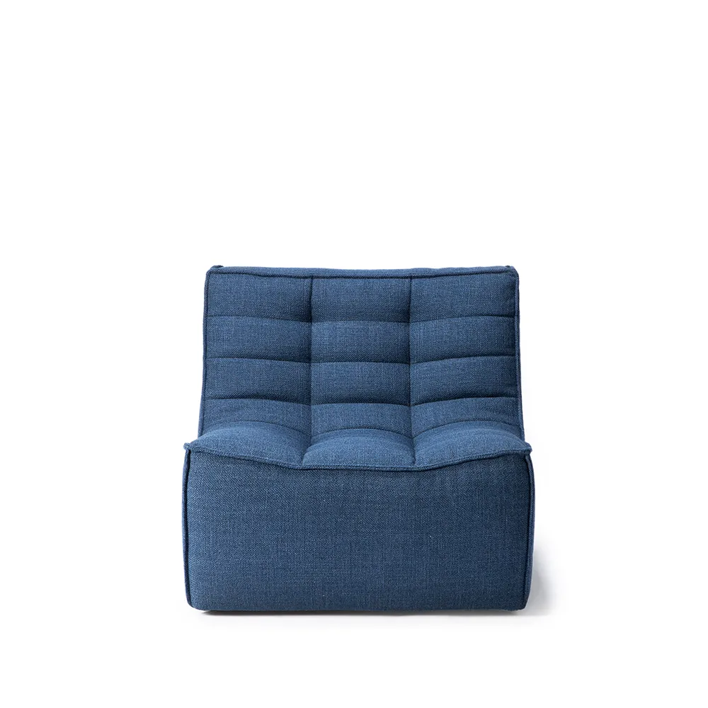 N701 fåtölj, Tyg blue Ethnicraft