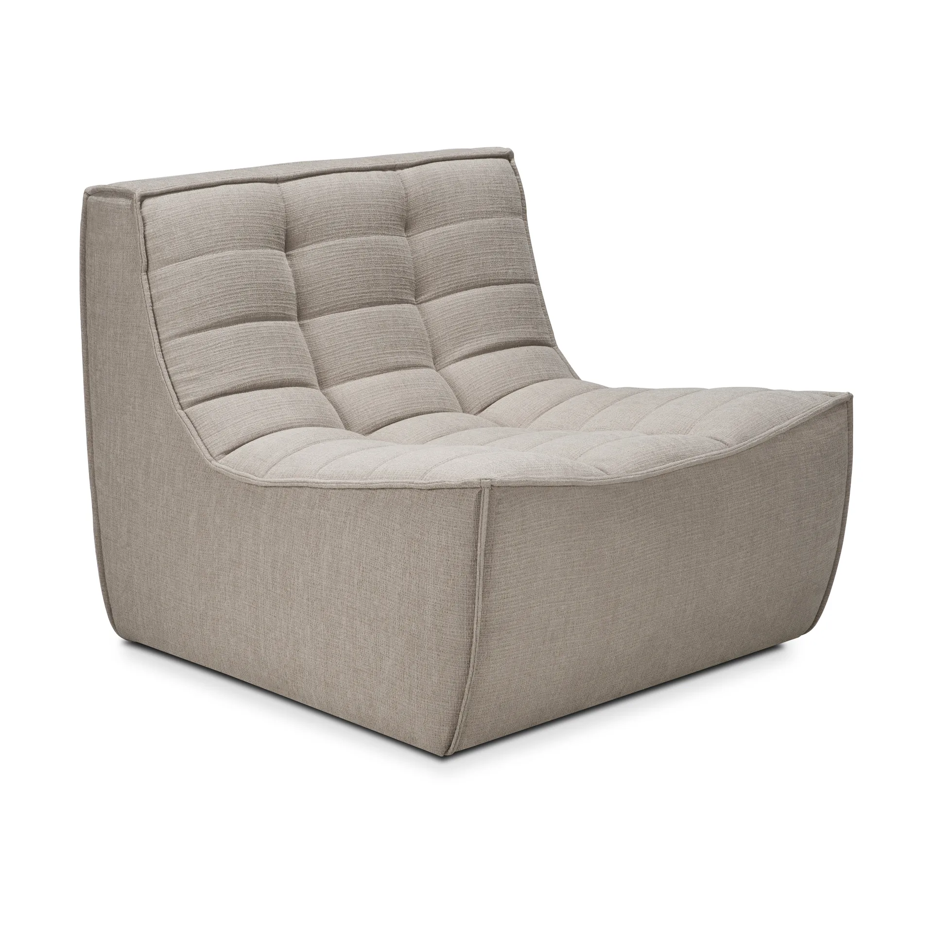 N701 fåtölj, Tyg Ecru beige Ethnicraft