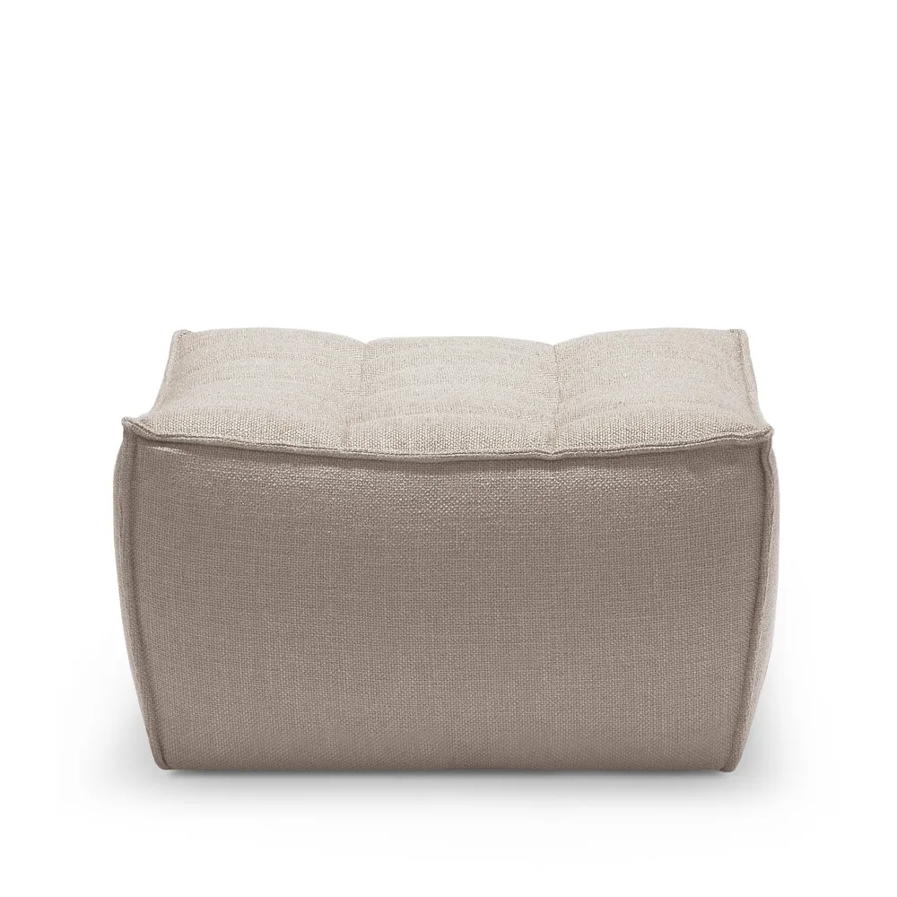 N701 fotpall 70x70 cm, Beige Ethnicraft