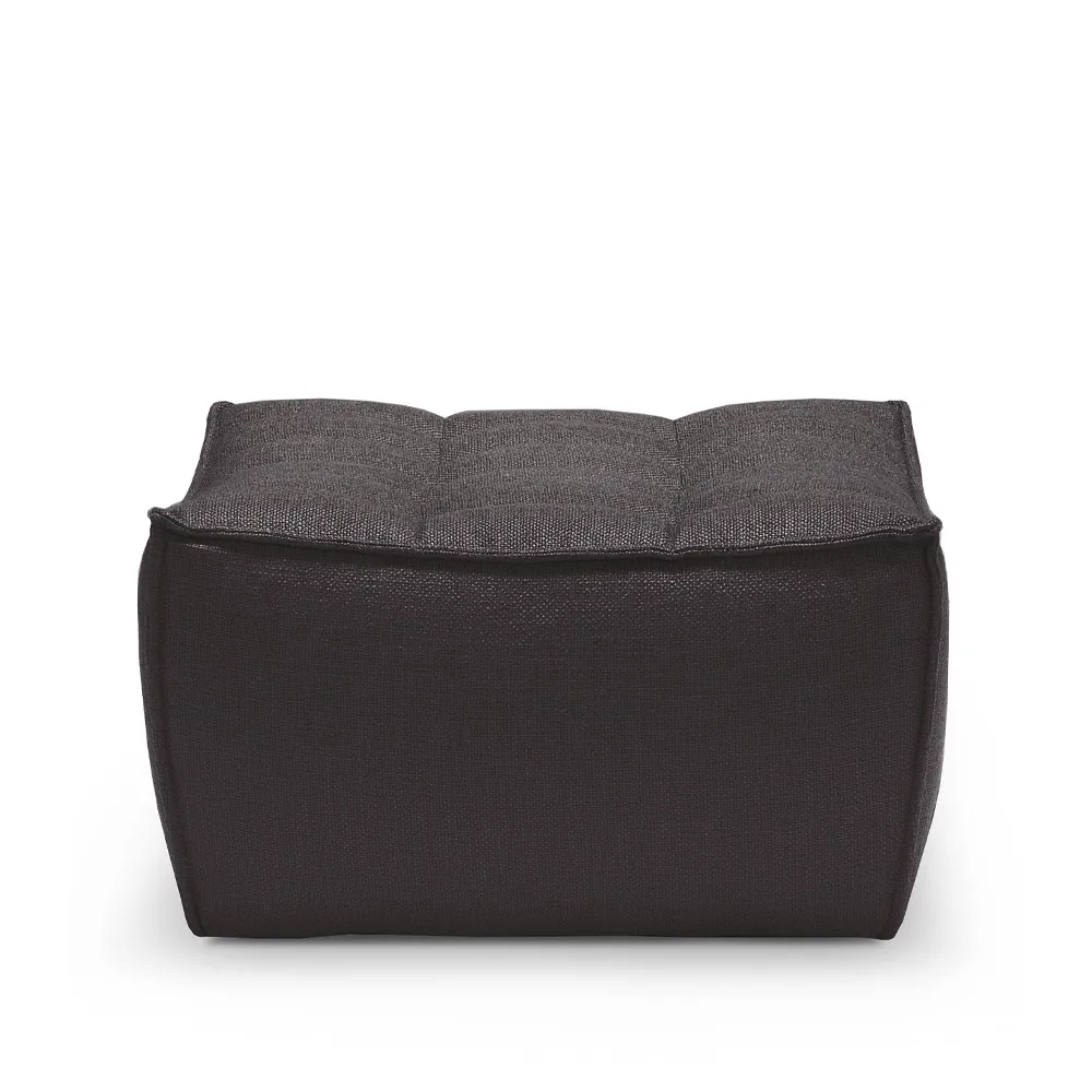 N701 fotpall 70x70 cm, Dark grey Ethnicraft