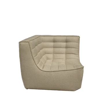 N701 hörnmodul rak - Tyg beige - Ethnicraft
