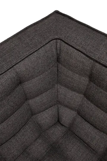 N701 soffa 2-sits - Dark grey, med armstöd - Ethnicraft