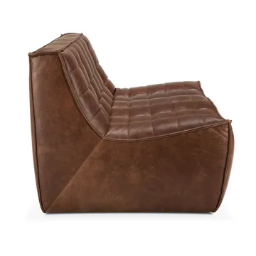 N701 soffa 2-sits - Läder Chestnut - Ethnicraft