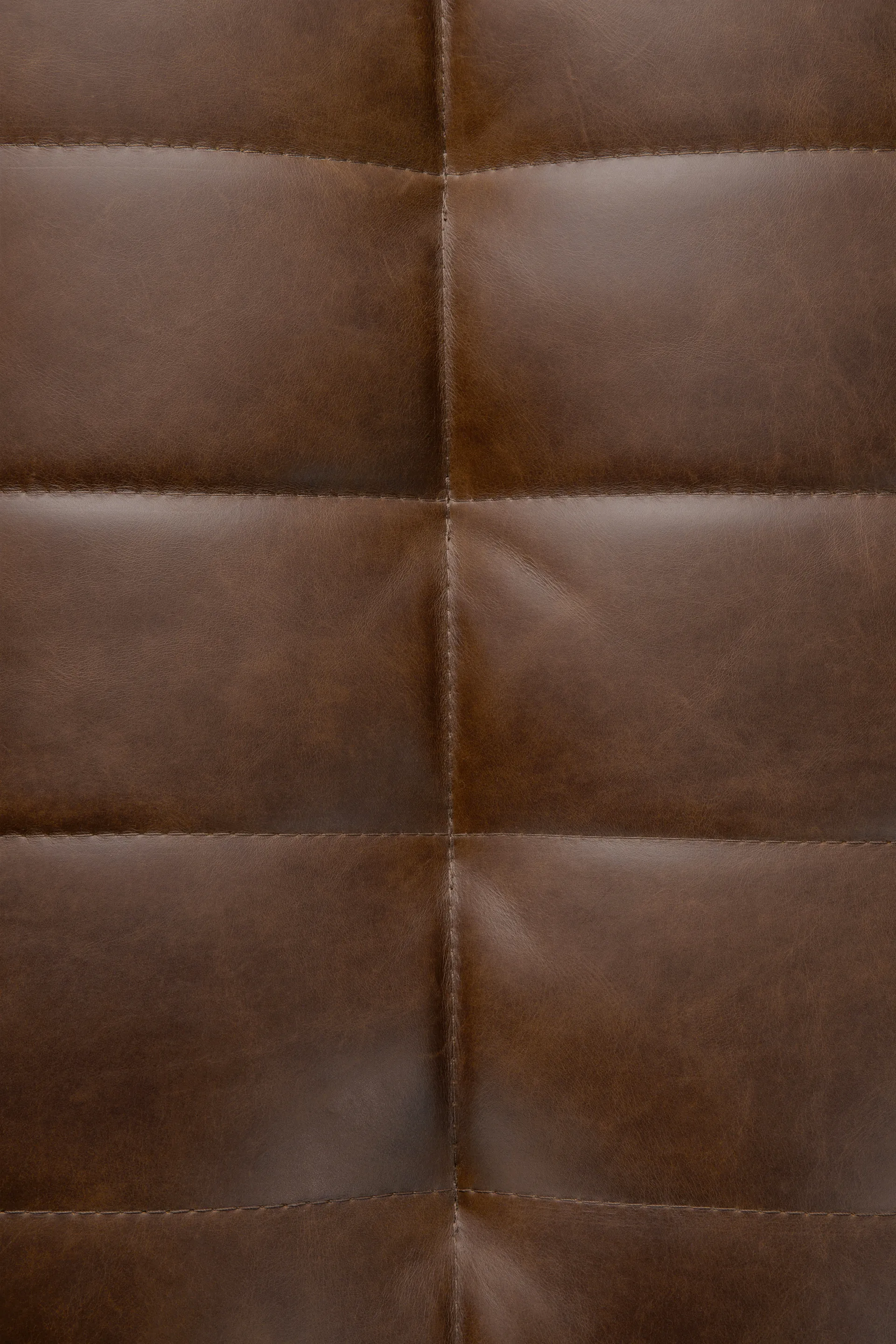 N701 soffa 2-sits, Läder Chestnut Ethnicraft
