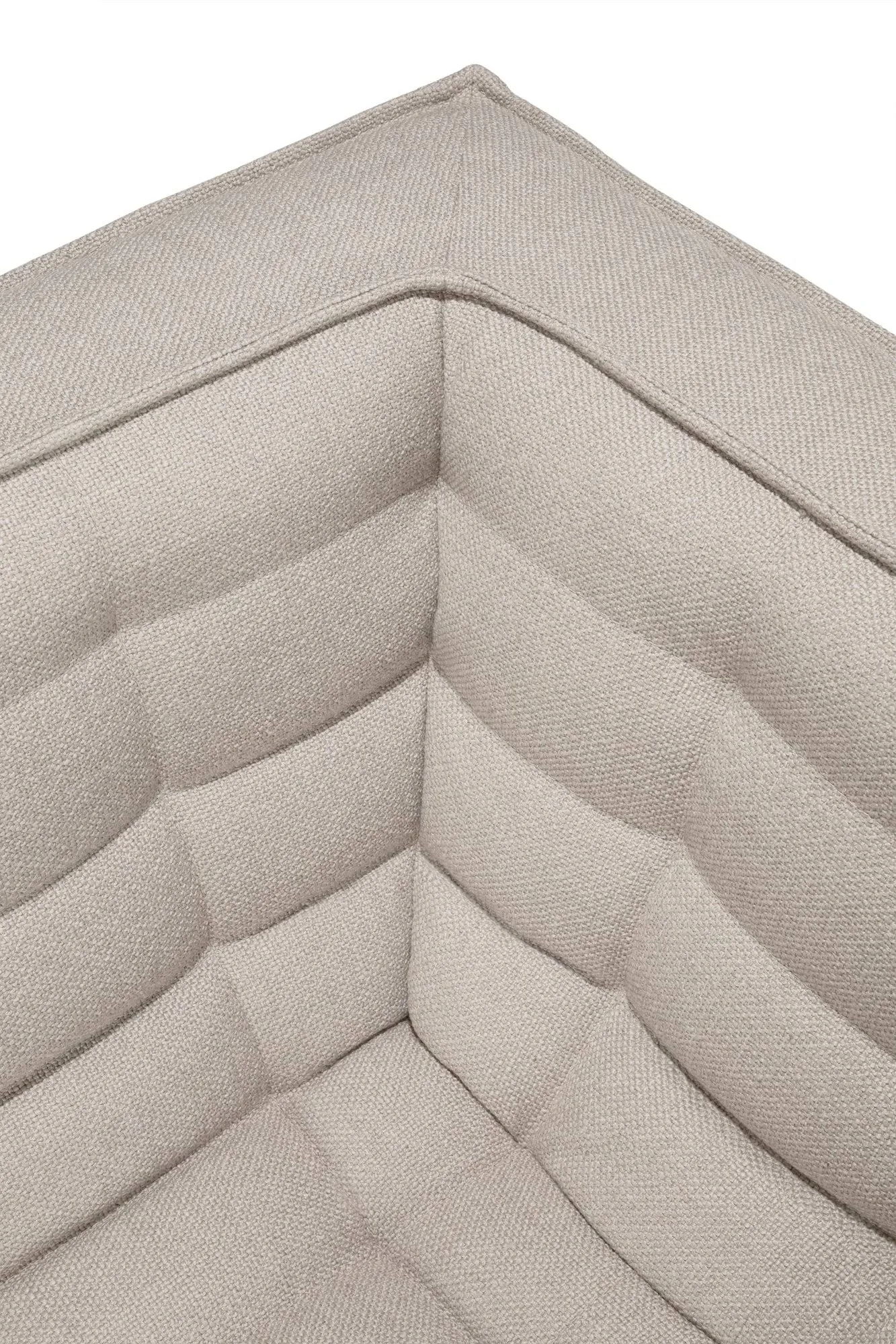 N701 soffa 3-sits, Beige, med armstöd Ethnicraft