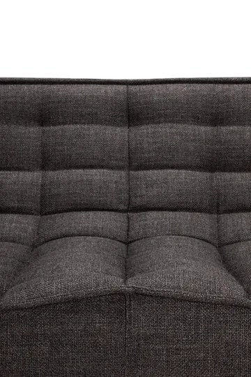 N701 soffa 3-sits - Dark grey, med armstöd - Ethnicraft