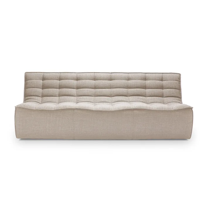 N701 soffa 3-sits - Tyg beige - Ethnicraft