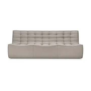 N701 soffa 3-sits - Tyg Ecru beige - Ethnicraft