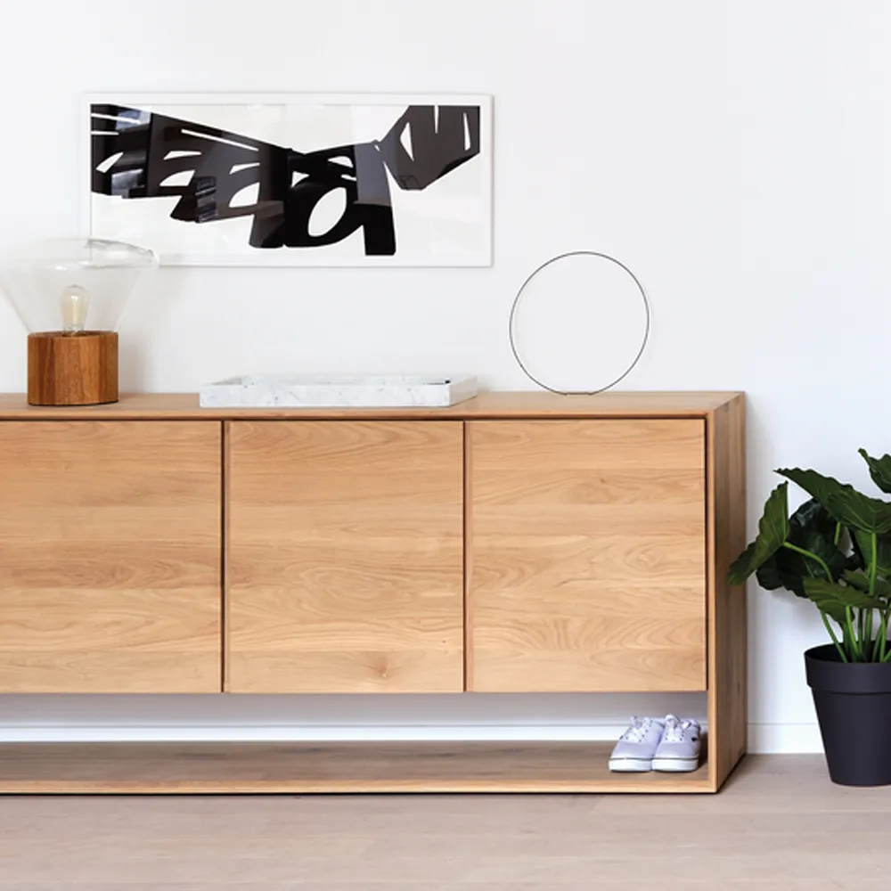 Nordic sideboard, Vaxoljad ek 3 dörrar Ethnicraft