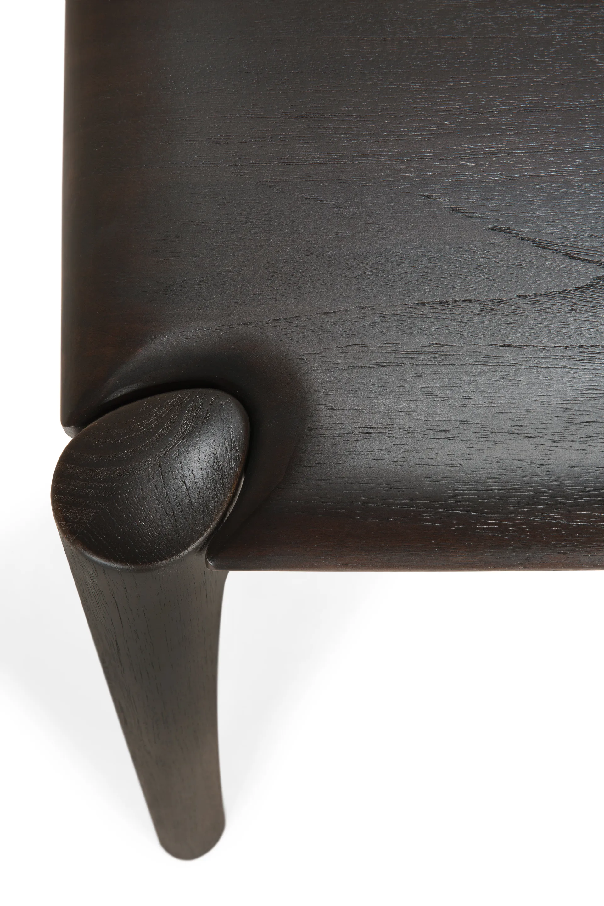 PI matbord, Dark brown teak, 140x80 cm Ethnicraft