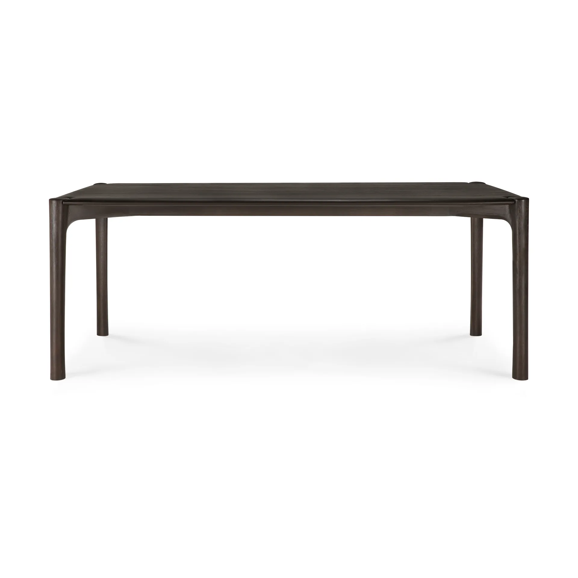 PI matbord, Dark brown teak, 200x95 cm Ethnicraft