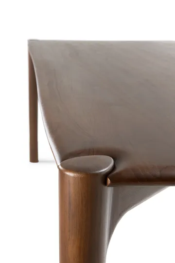 PI matbord - Lackad teak brown, 200x95 cm - Ethnicraft