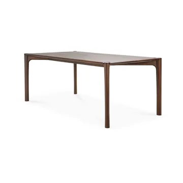 PI matbord - Lackad teak brown, 220x95 cm - Ethnicraft