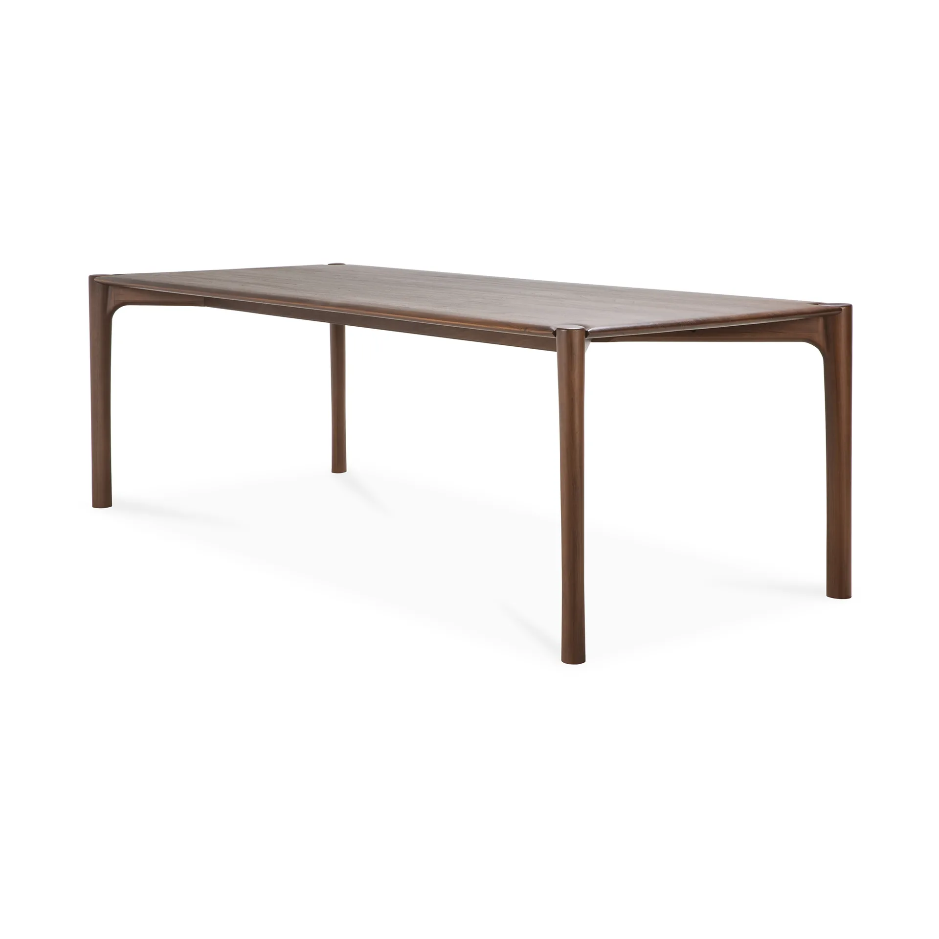 PI matbord, Lackad teak brown, 240x100 cm Ethnicraft
