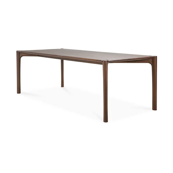 PI matbord - Lackad teak brown, 240x100 cm - Ethnicraft