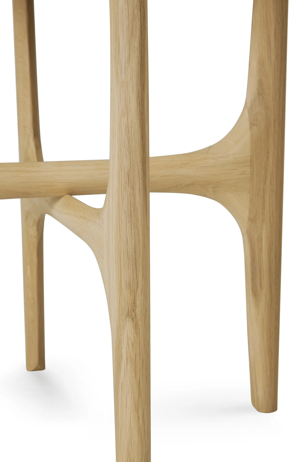 PI sidobord, Lackad teak Ethnicraft