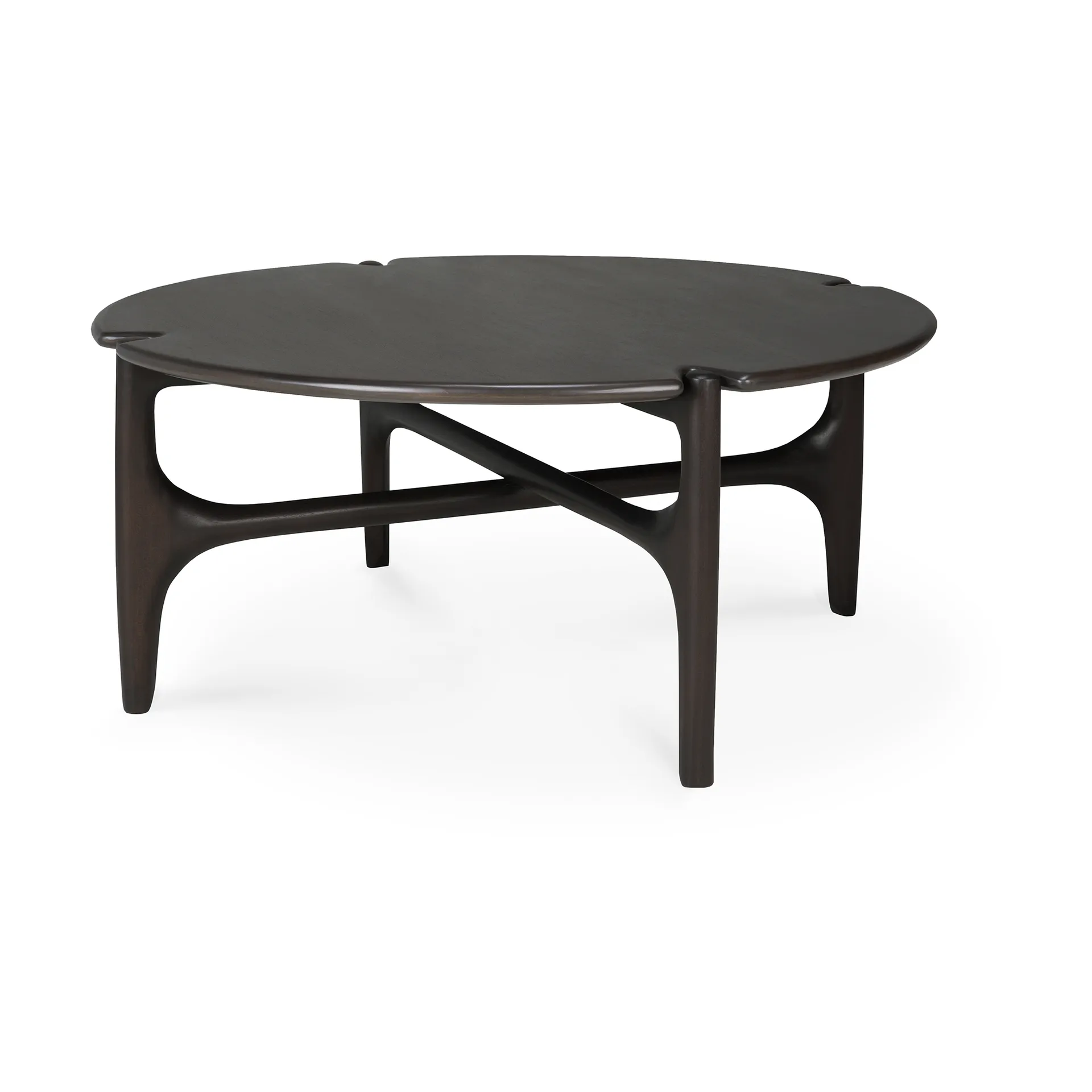 PI Soffbord Ø80 cm, Lackad mahogny Ethnicraft
