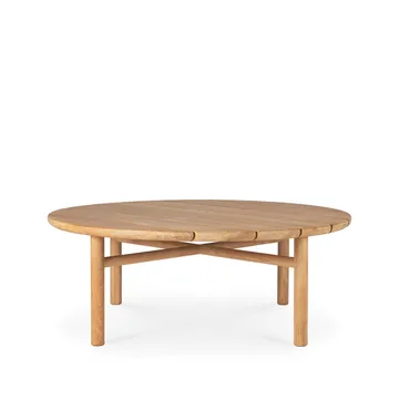 Quatro outdoor soffbord teak - Ø95 cm - Ethnicraft