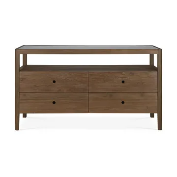 Spindle byrå - Teak, 4 lådor - Ethnicraft