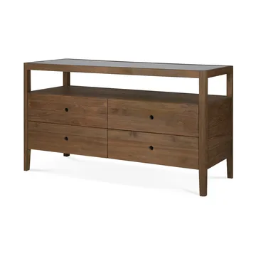 Spindle byrå - Teak, 4 lådor - Ethnicraft