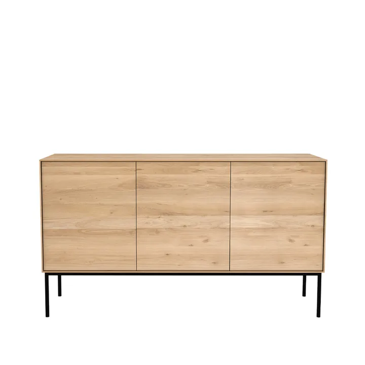 Whitebird sideboard - Ek-Metall 3 dörrar - Ethnicraft