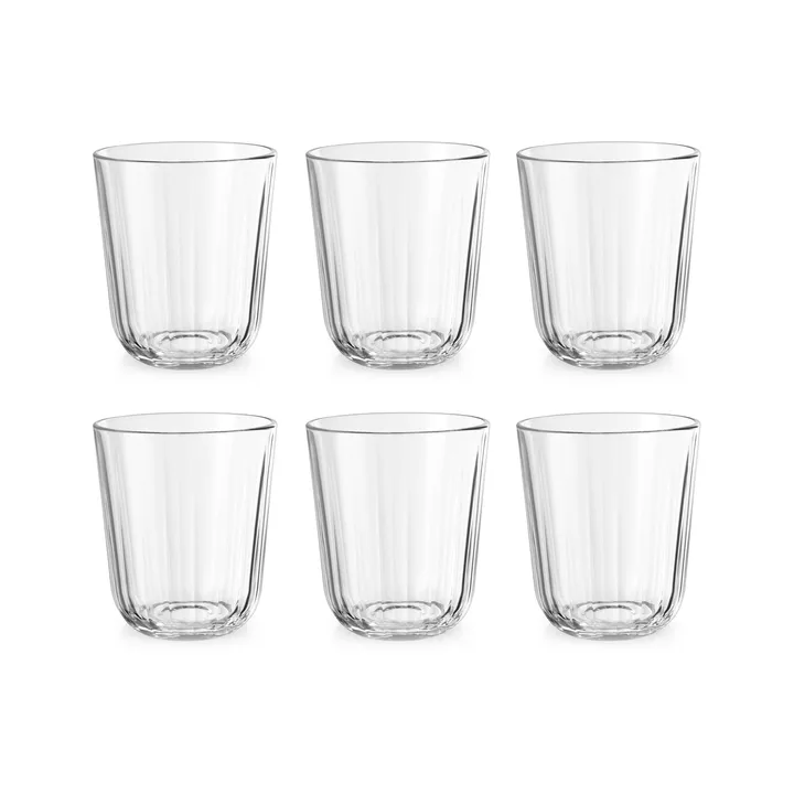 Facet dricksglas 27 cl 6-pack - Klar - Eva Solo