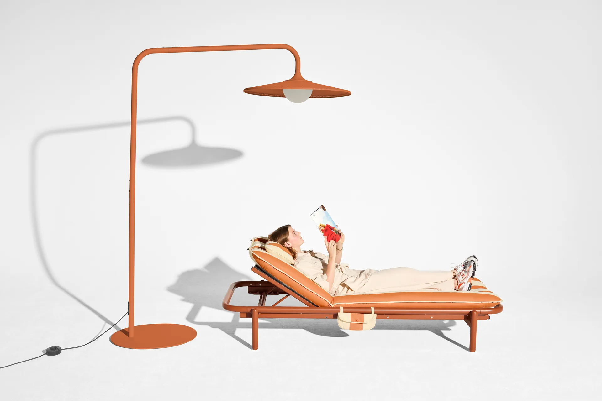Archigrande outdoor lampa, Terracotta, 233 cm Fatboy
