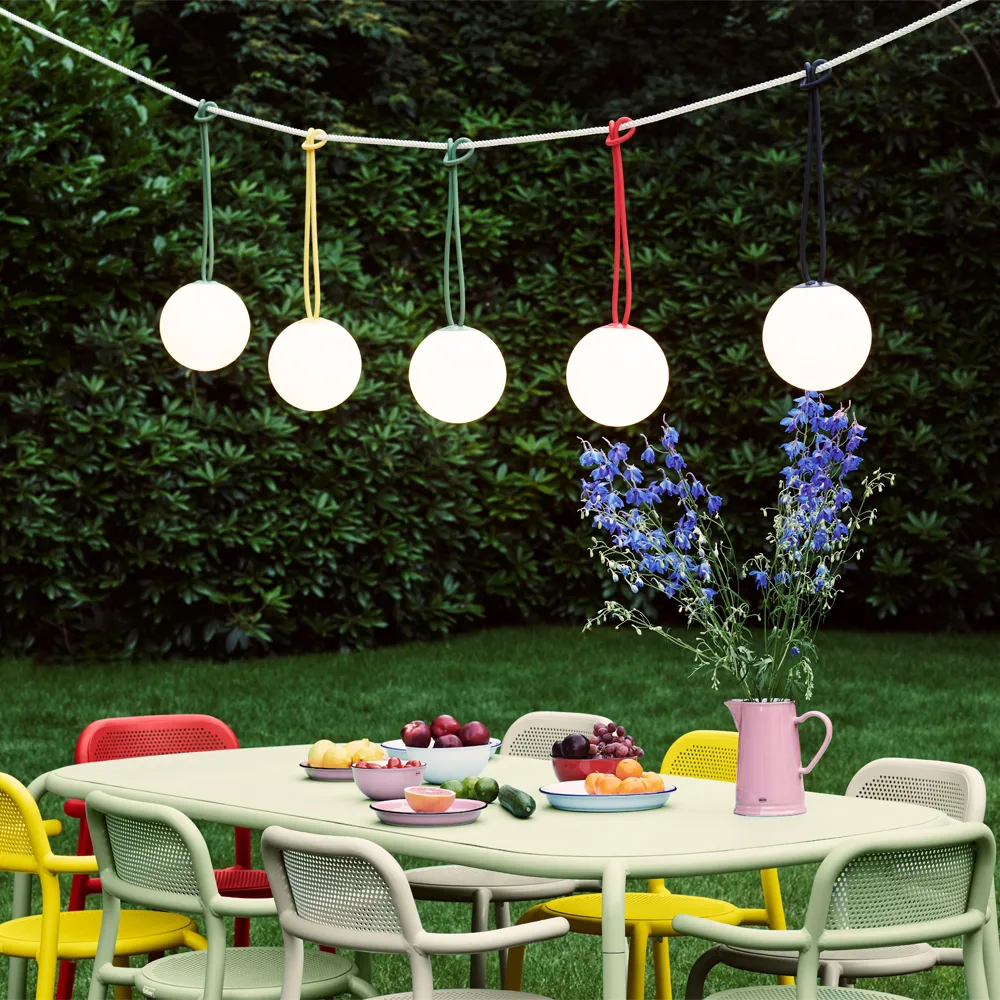 Bolleke lampa, red Fatboy