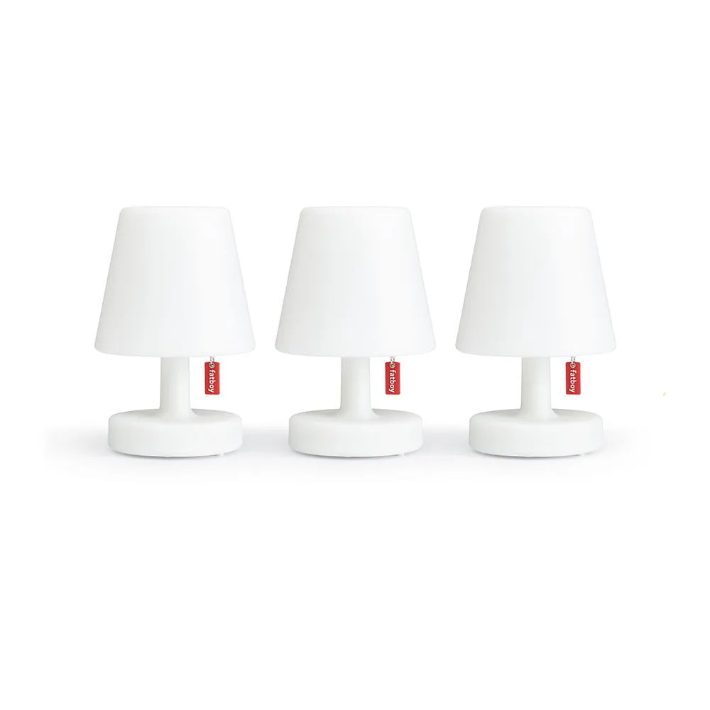 Fatboy Edison the Mini bordslampa 3-pack, Vit Fatboy