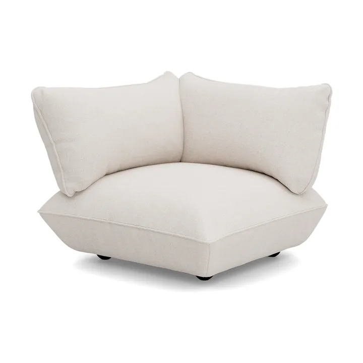 Fatboy Sumo hörnmodul - Boucle recycled creme, 108x108x90 cm - Fatboy