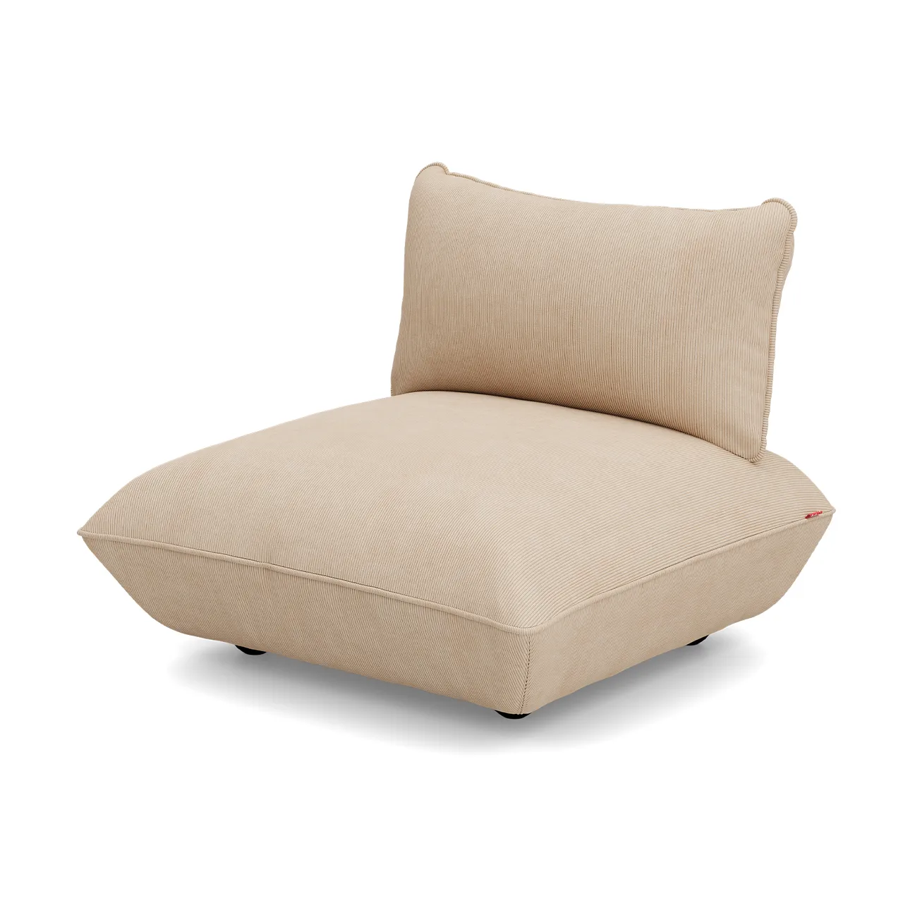 Fatboy Sumo mittmodul, Cord recycled beige, 108x108x90 cm Fatboy