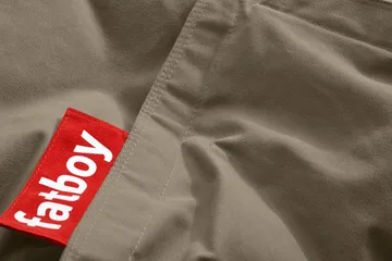 Fatboy the original puffer sittsäck - Canvas recycled taupe grey, 180x140 cm - Fatboy