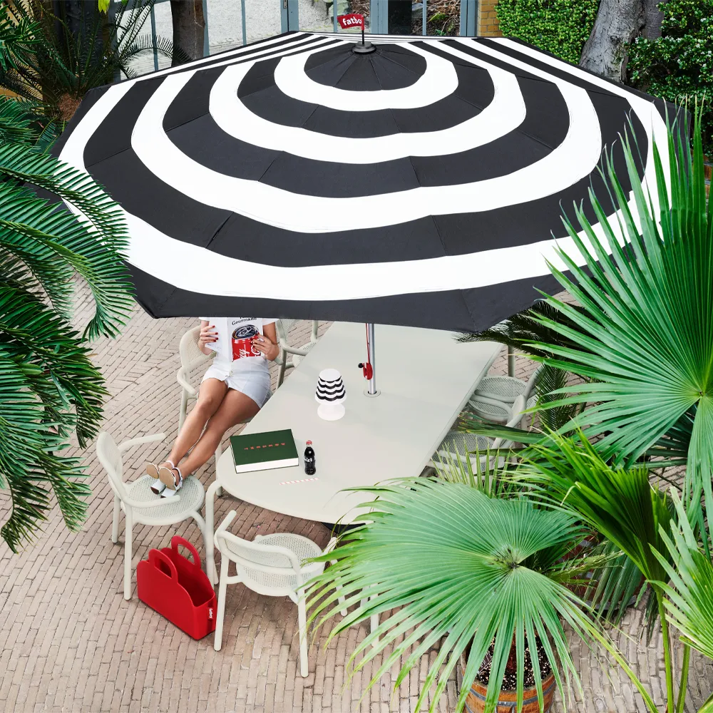 Stripesol parasoll, red Fatboy