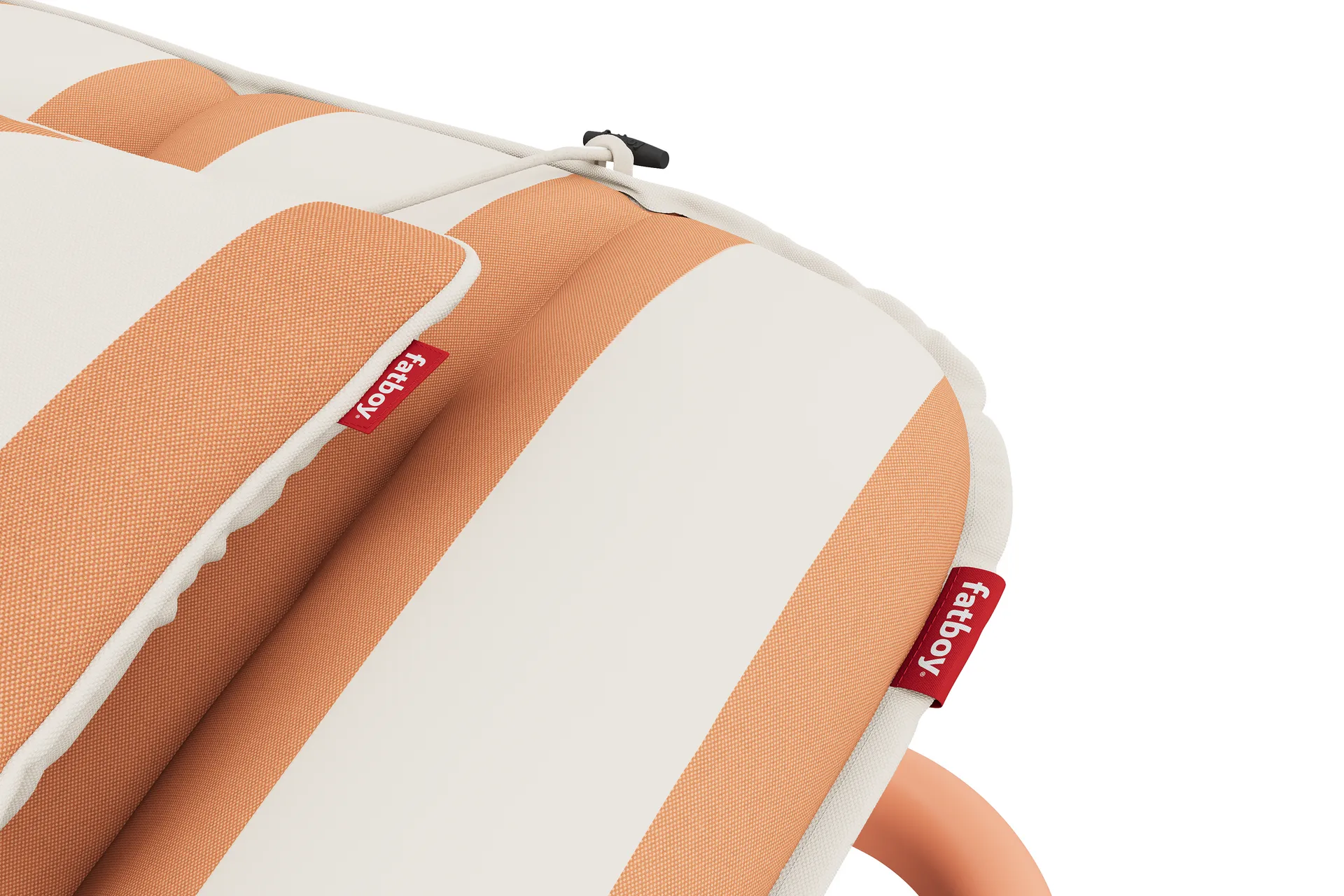 Sunbun dagbädd, Terracotta-stripe orange, 212x97x39 cm Fatboy
