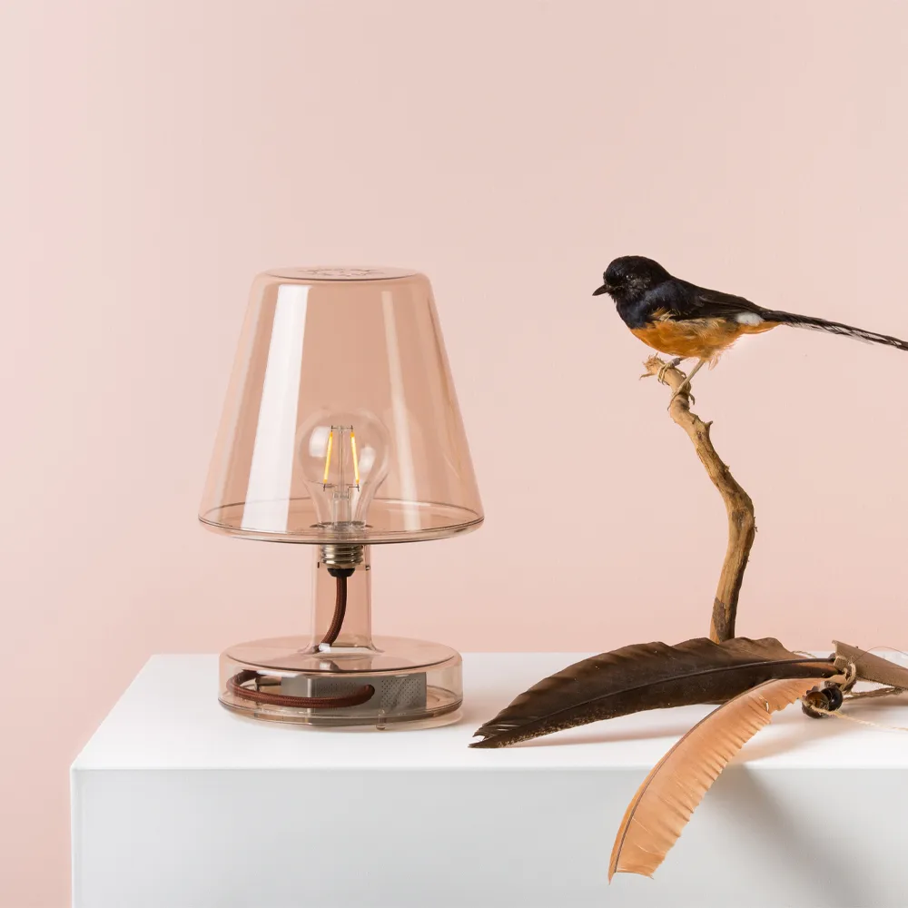 Transloetje bordslampa, grey Fatboy