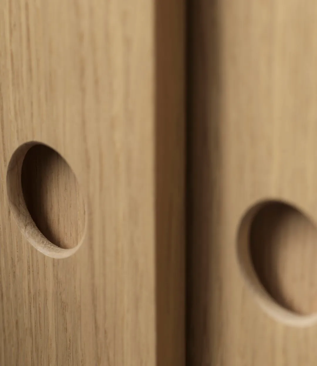 A85 Butler sideboard, Oak nature lacquered FDB Møbler