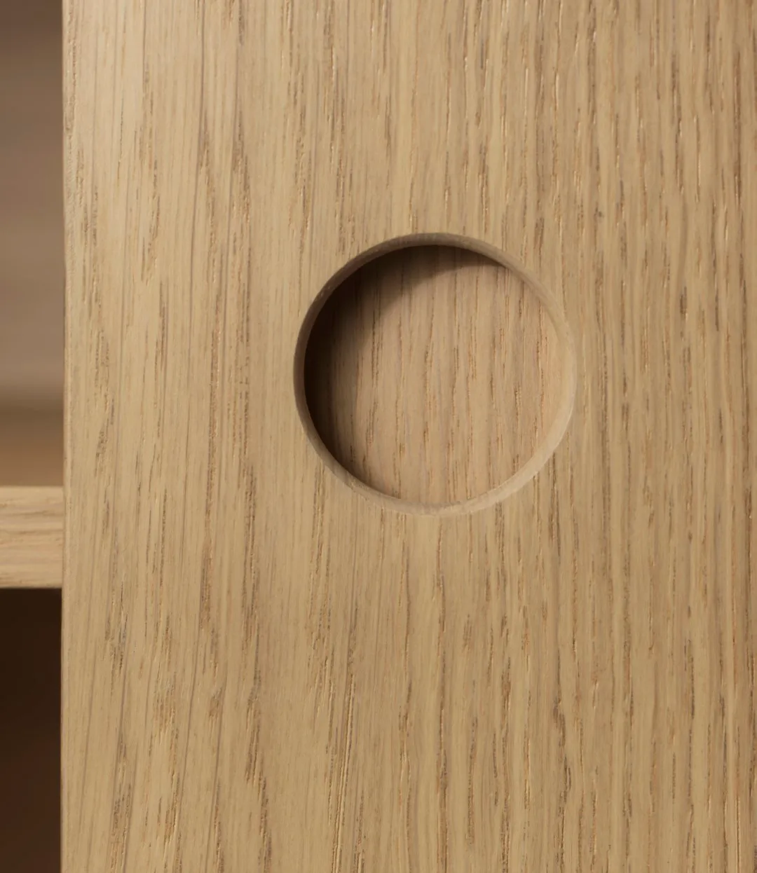 A85 Butler sideboard, Oak nature lacquered FDB Møbler