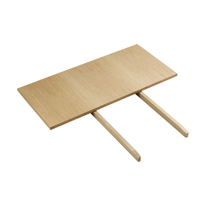 C35L iläggsskiva 82x37 cm - Oak nature waterbased laquer - FDB Møbler