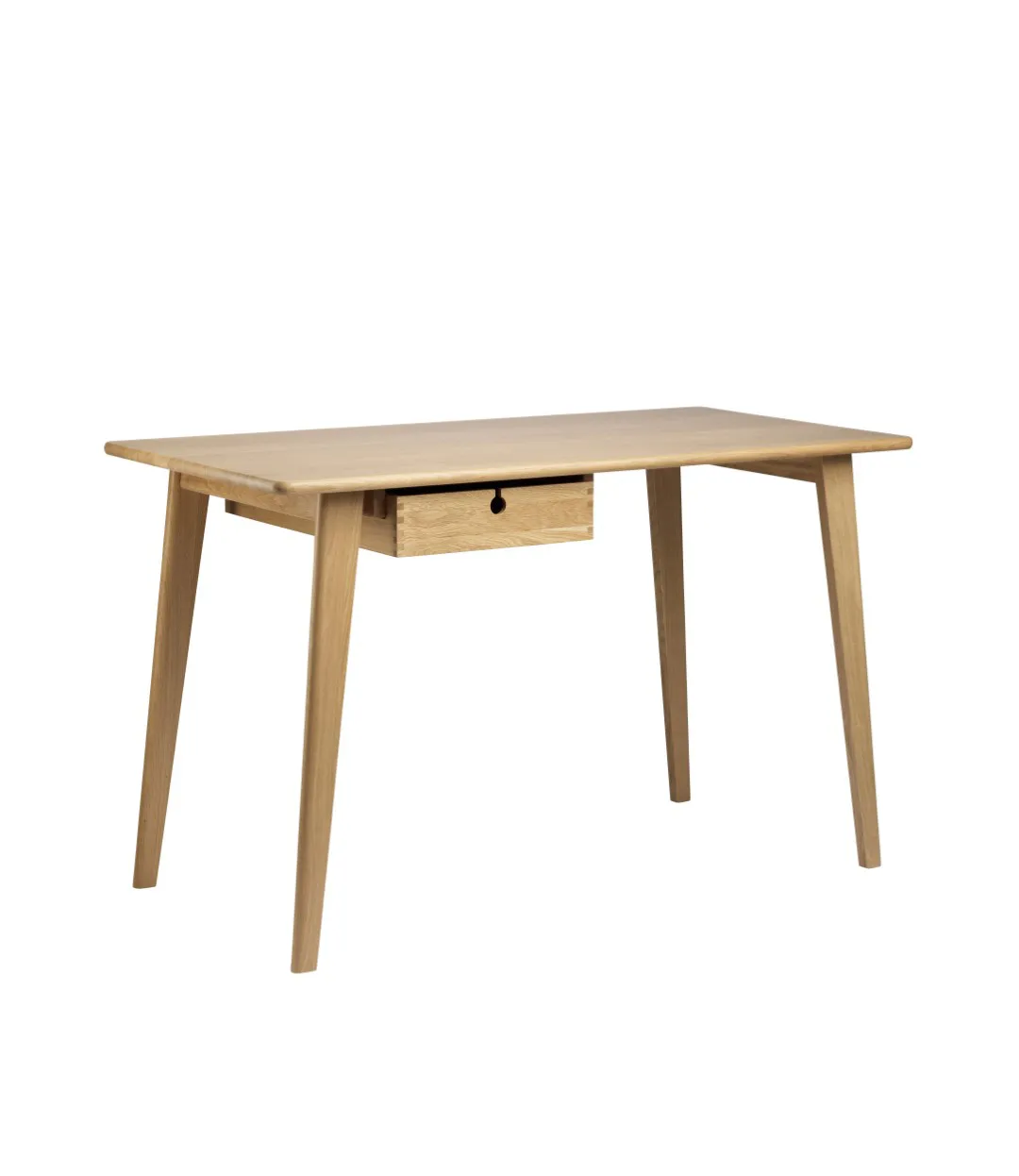 C67 Butler skrivbord, Oak nature lacquered, 60x120 cm FDB Møbler