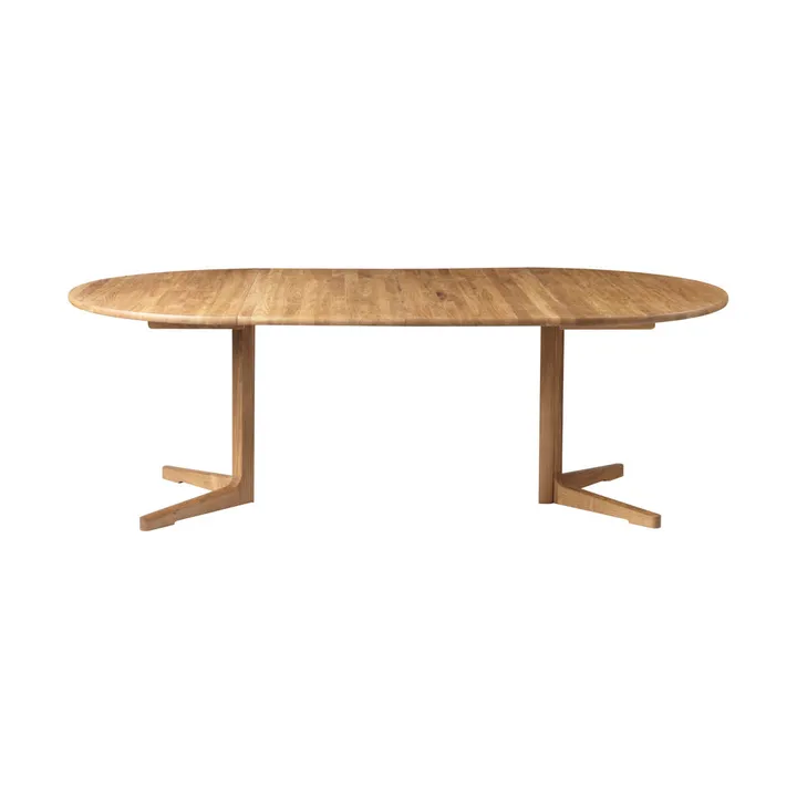 C69E Ry matbord 2 iläggsskivor - Oak nature oiled - FDB Møbler
