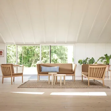 D108 Ragnesminde sidobord Ø35 cm - Nature - FDB Møbler