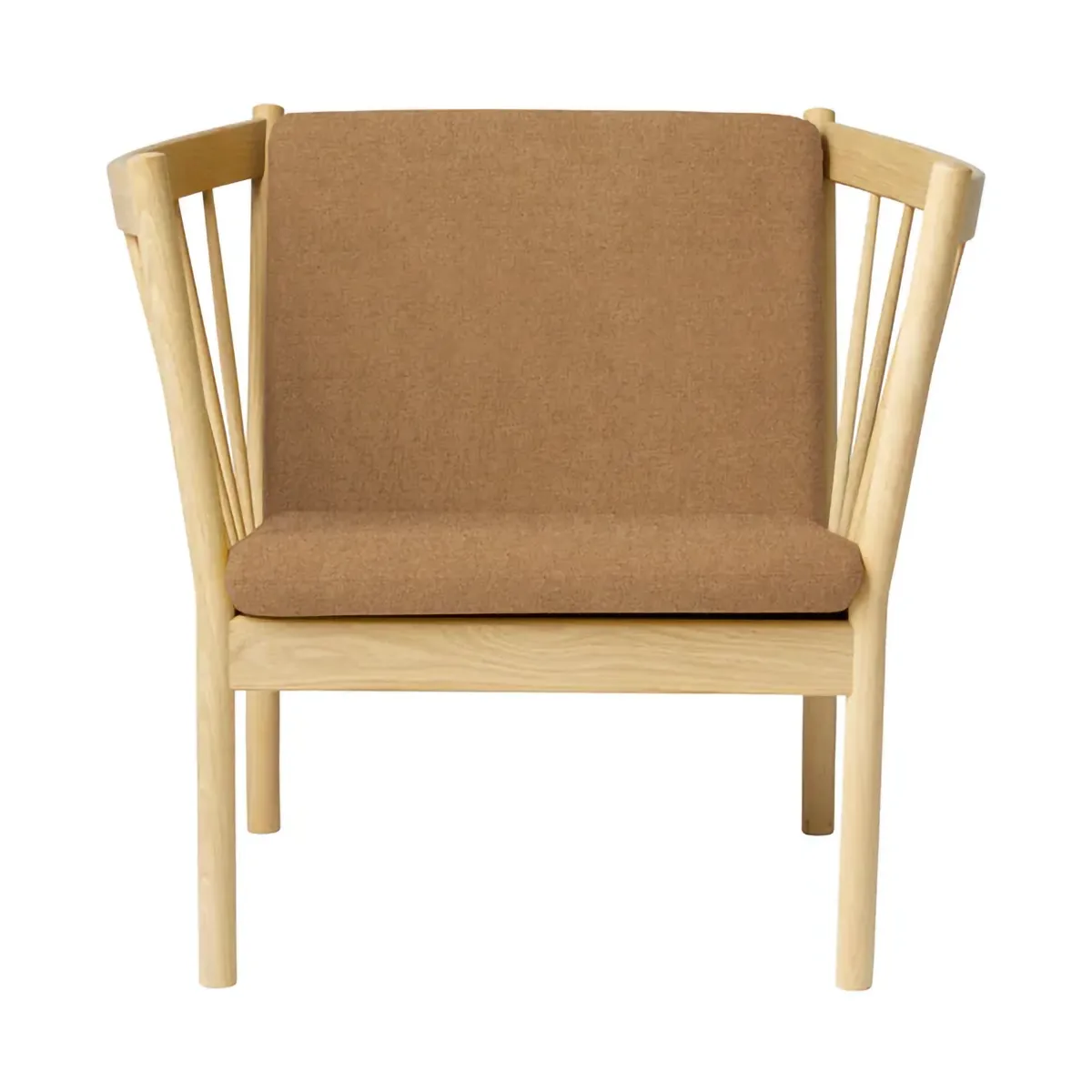J146 fåtölj, Oak lacquered-brown FDB Møbler