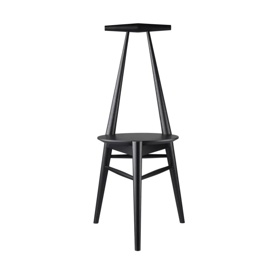 J157 Anker stol, Oak black lacquered FDB Møbler