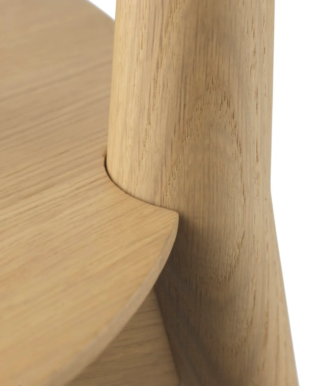J157 Anker stol, Oak nature lacquered FDB Møbler