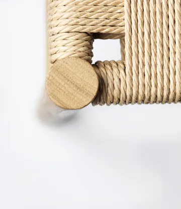 J178 Lønstrup stol v2 - Oak nature lacquered-papercord - FDB Møbler